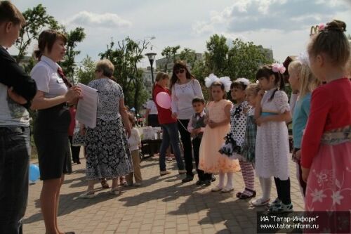 Открытие парка в Дербышках